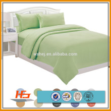 Las hojas de cama plana impresas personalizadas de los colores sólidos del proveedor de China para el hogar